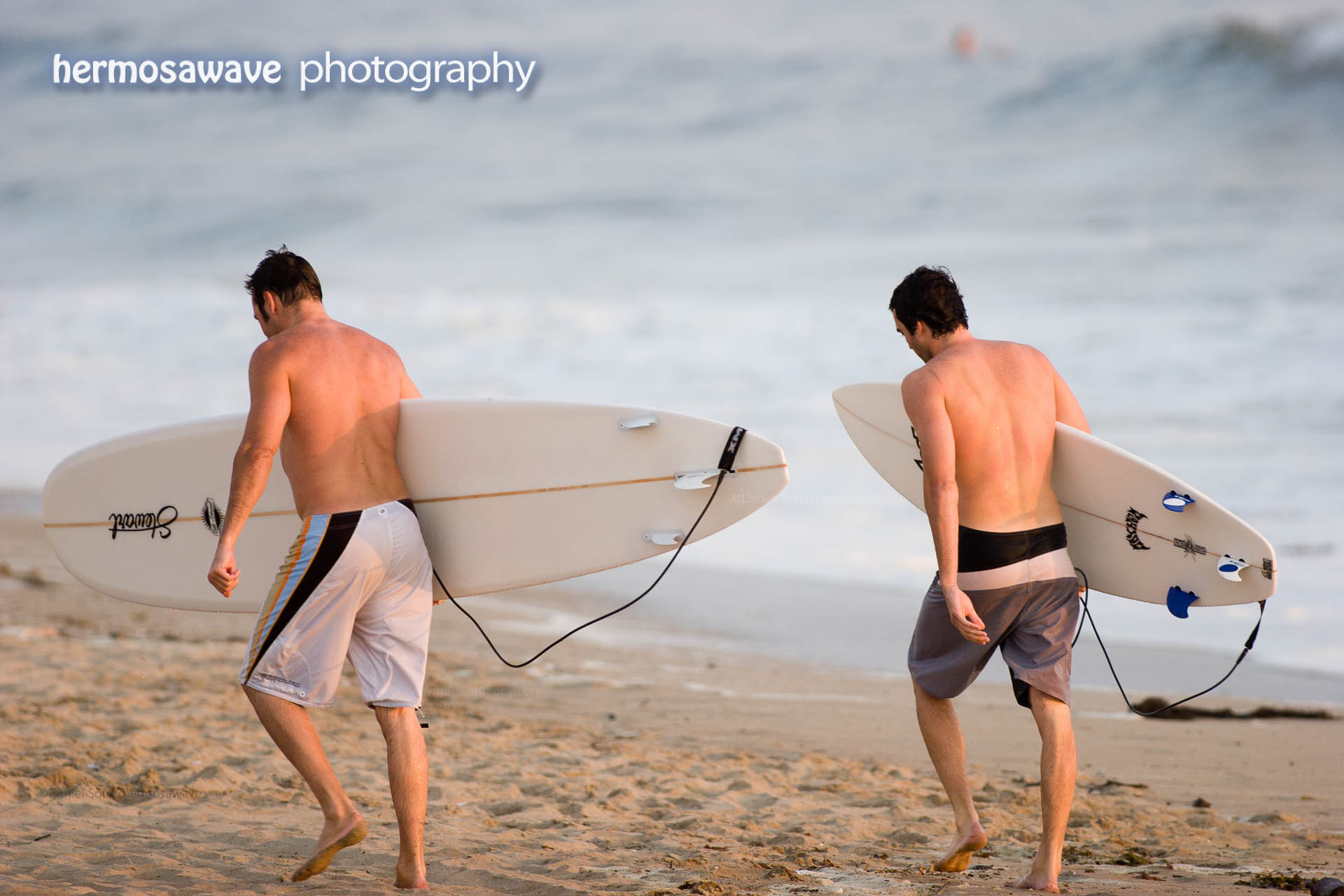 Evening Surfers