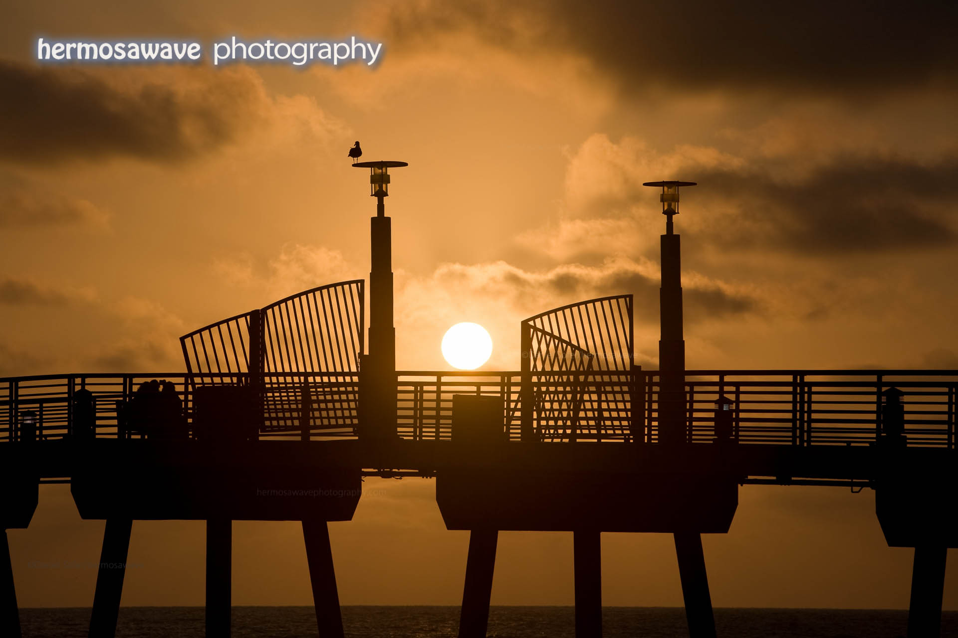 Sun Over The Pier