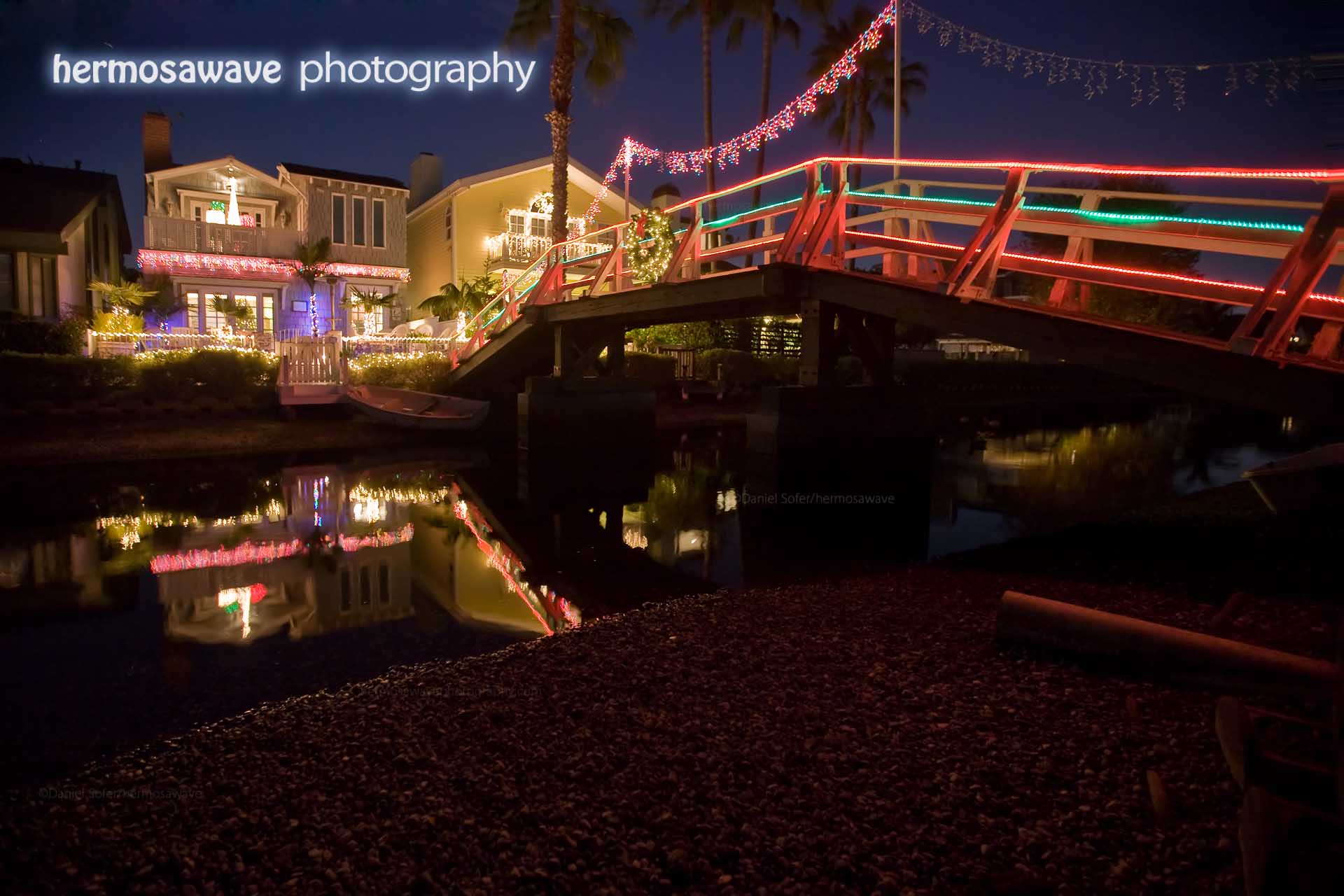 Holiday Lights on the Canals