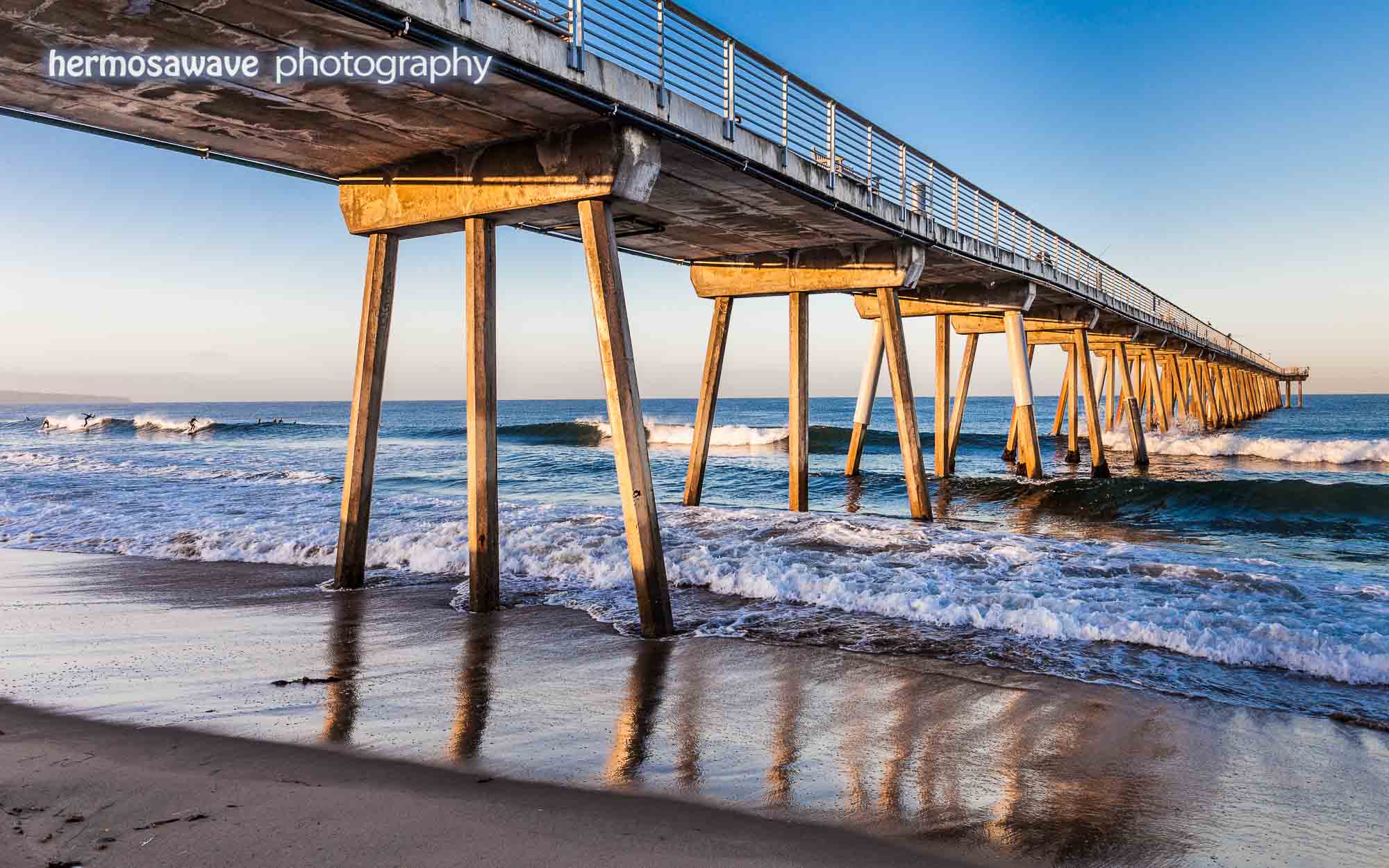 Morning at the Hermosa Pier