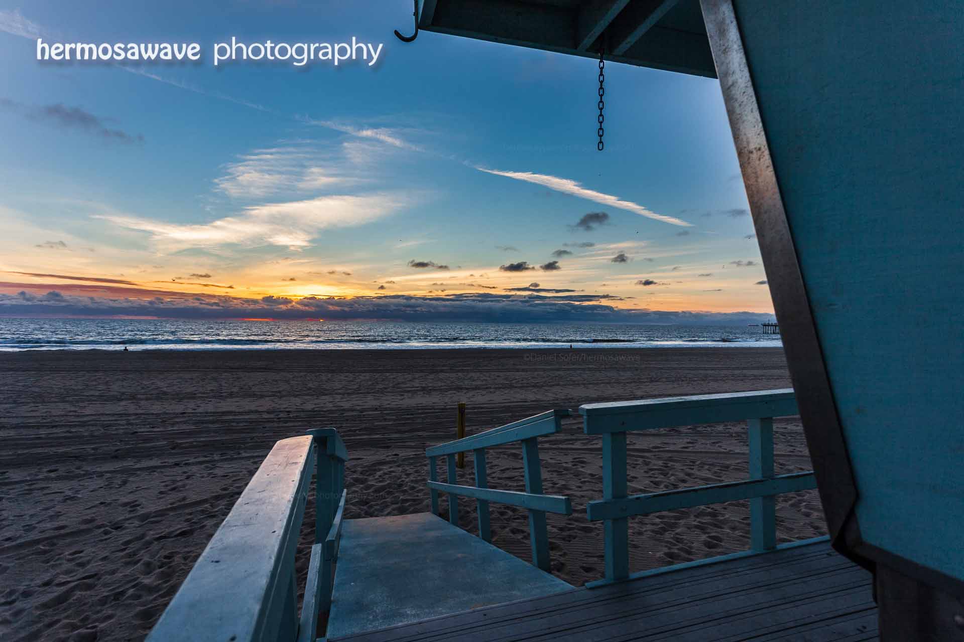 Evening Sky from the Lifeguard Tower