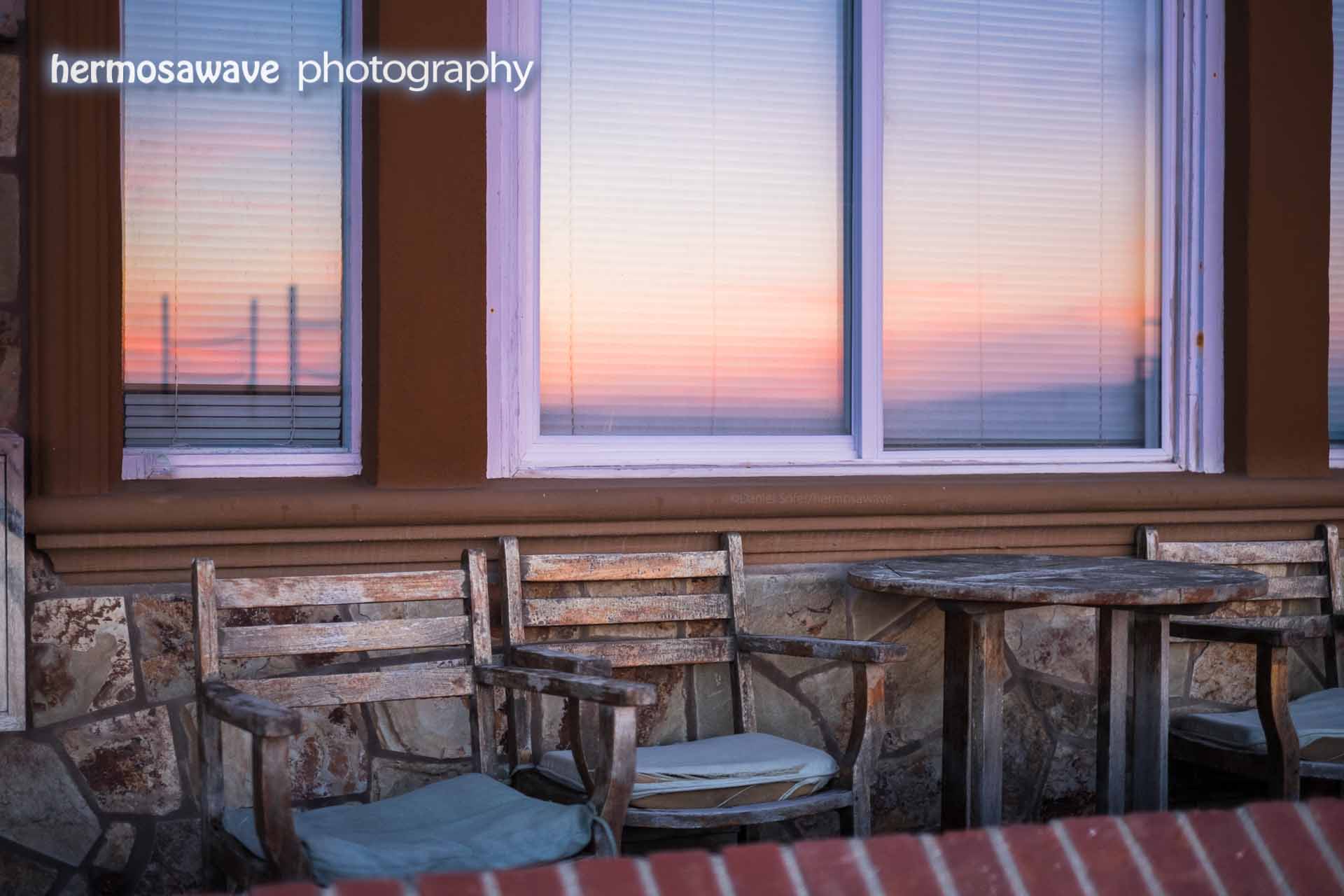Chairs at Sunset