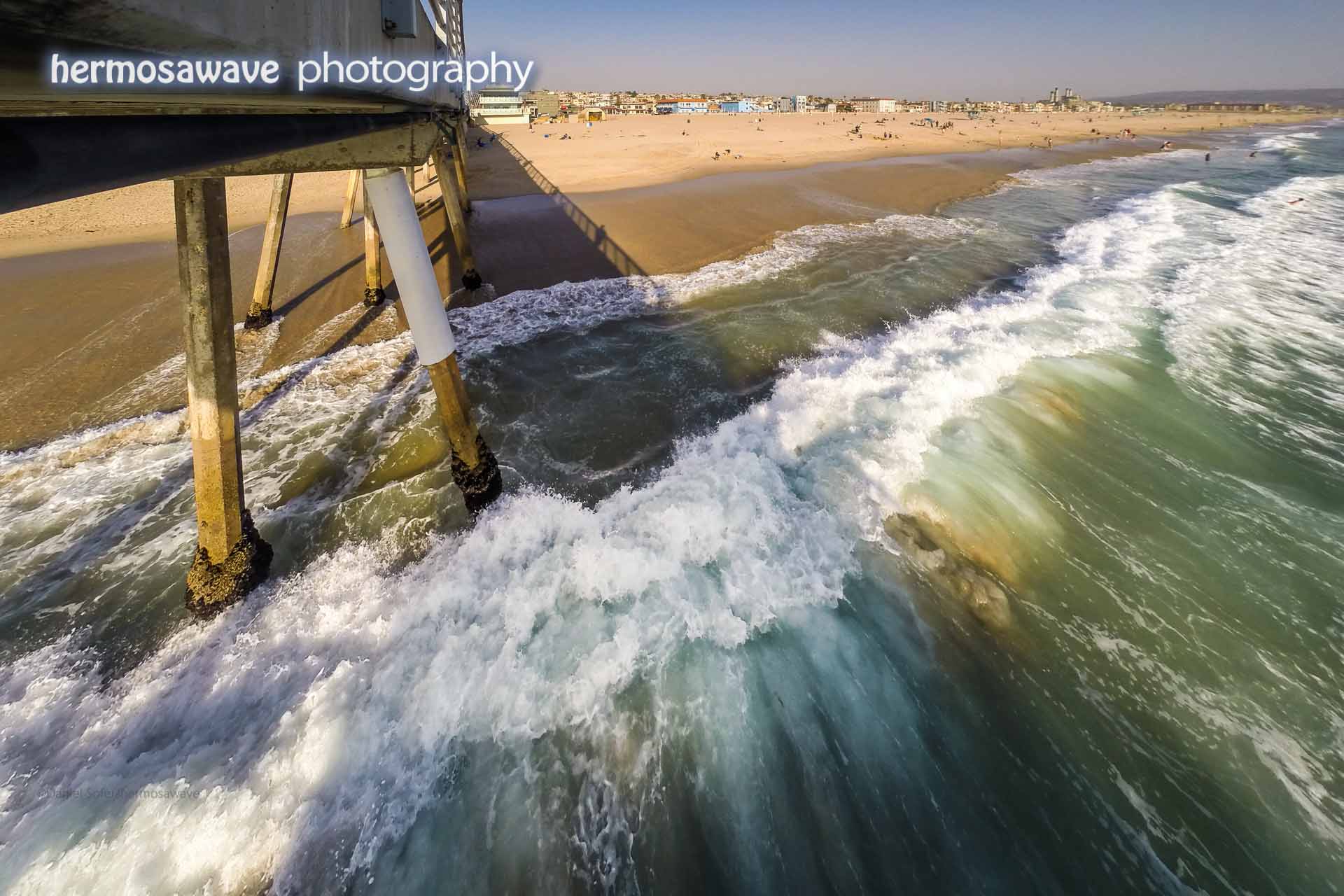 Breaking Wave at the Pier