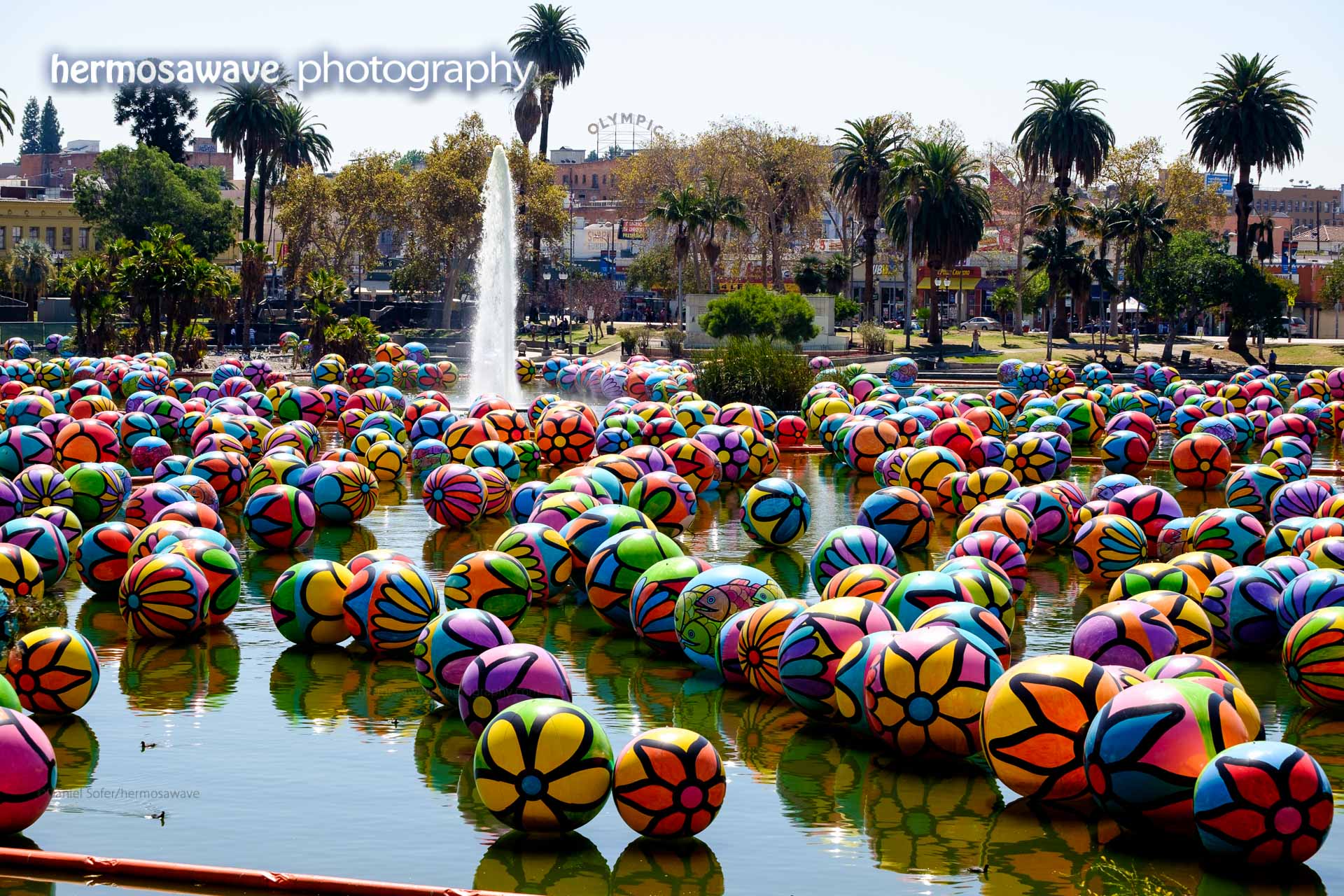 The Spheres at MacArthur Park