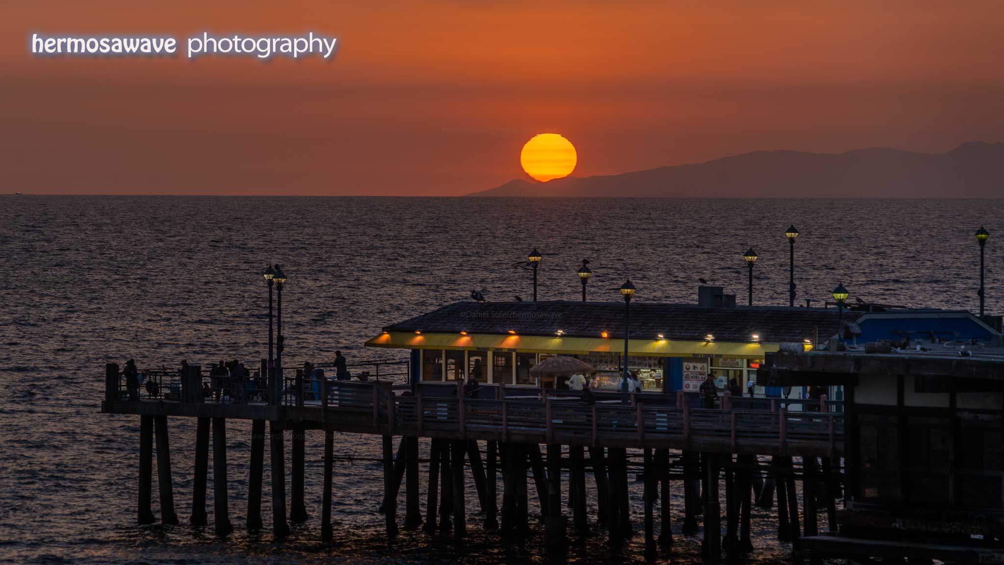 Sunset Over the Redondo Pier