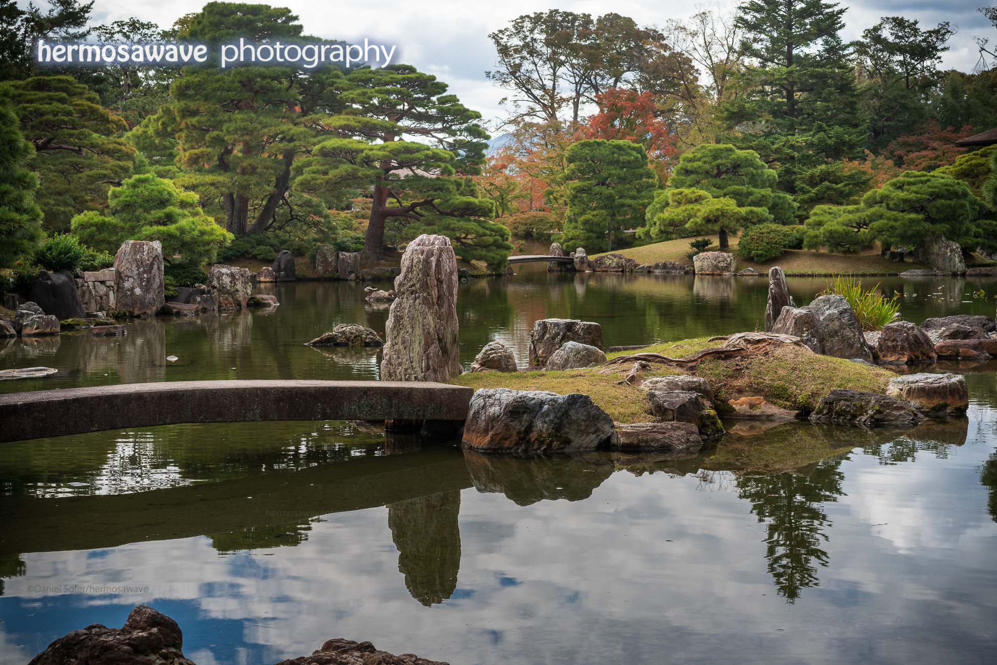 Pond at Katsura Imperial Villa