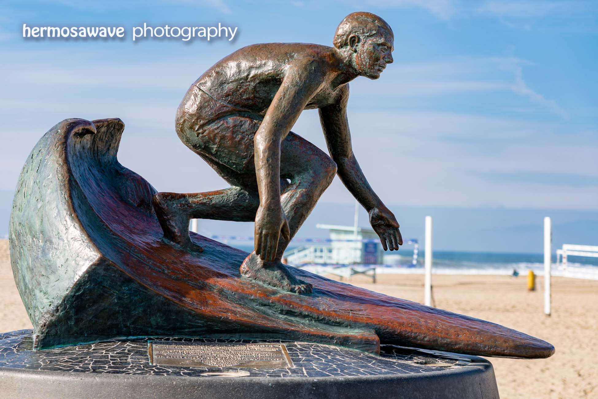 Surfer Statue