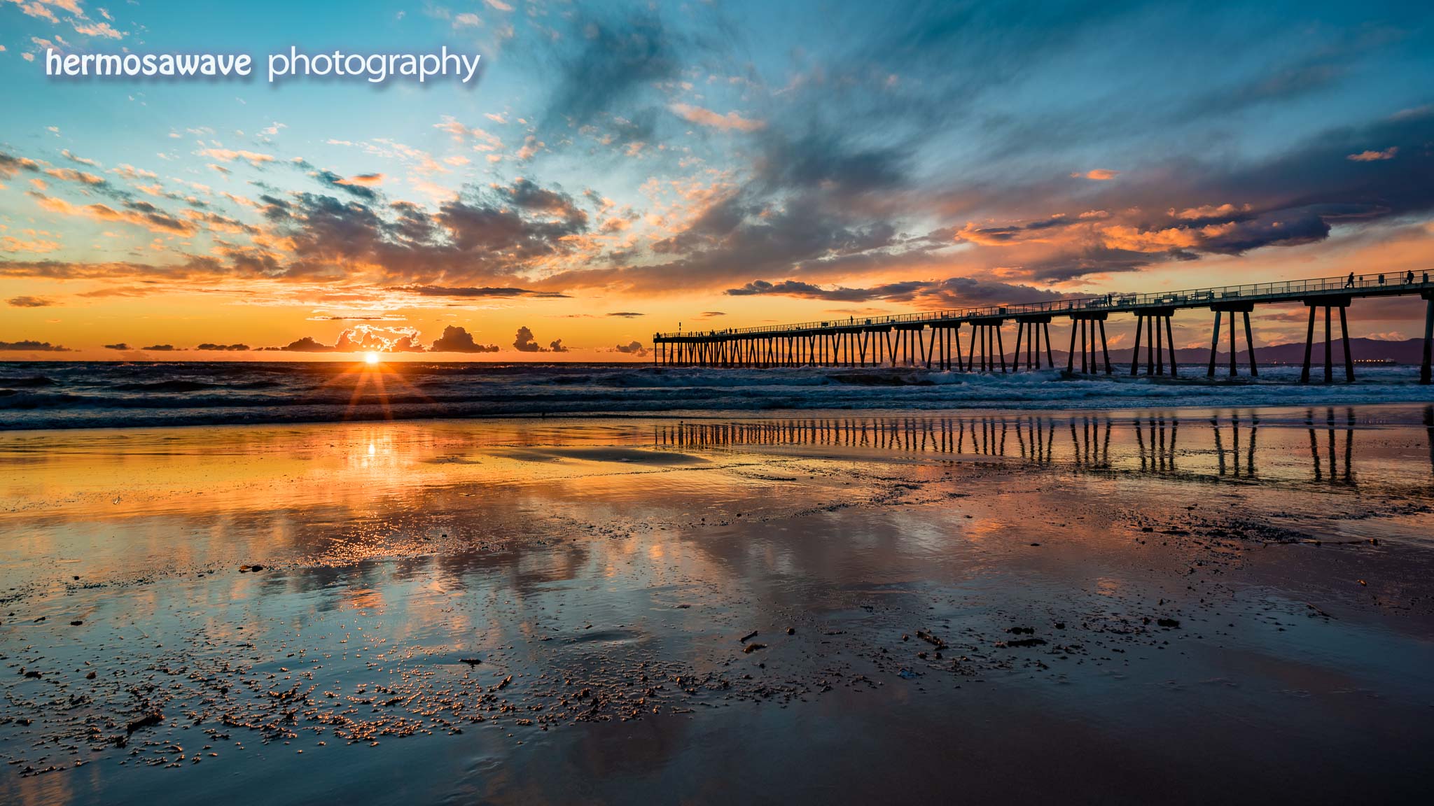 Low Tide Sunset