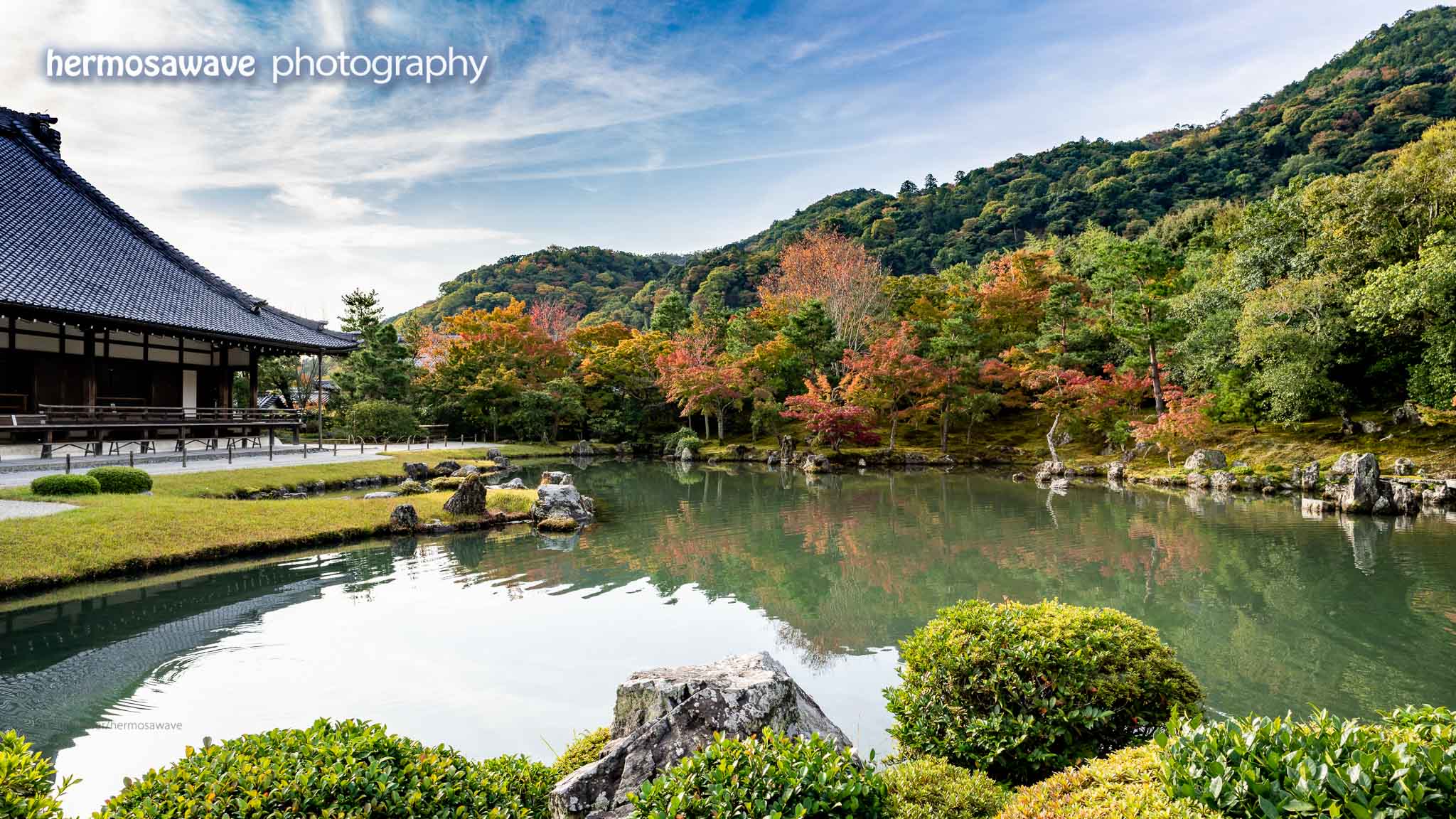 Changing Colors at Tenryu-ji・紅葉の天龍寺