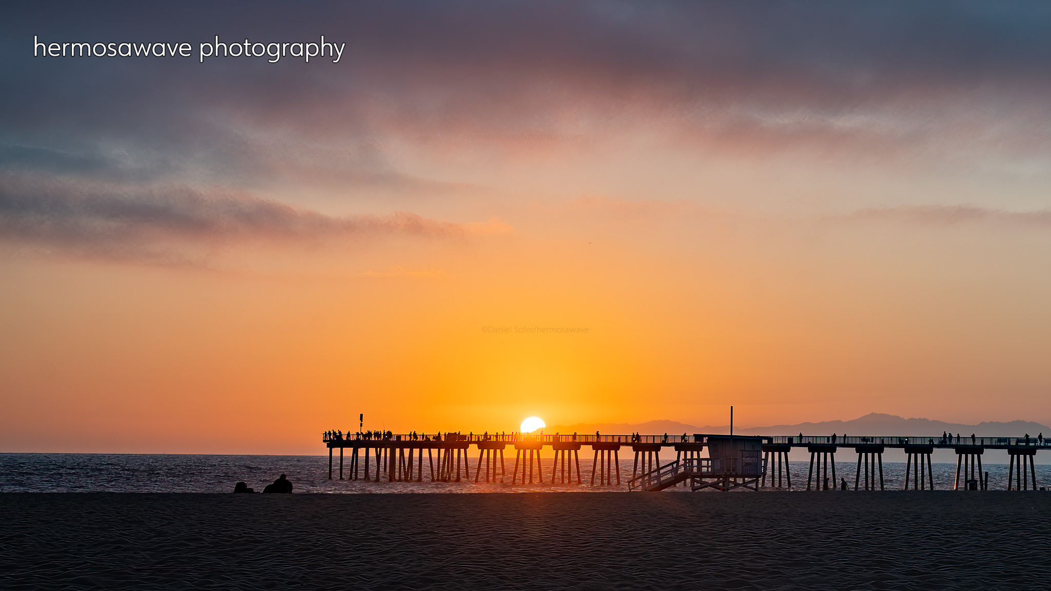 Hermosa Pier Sunset