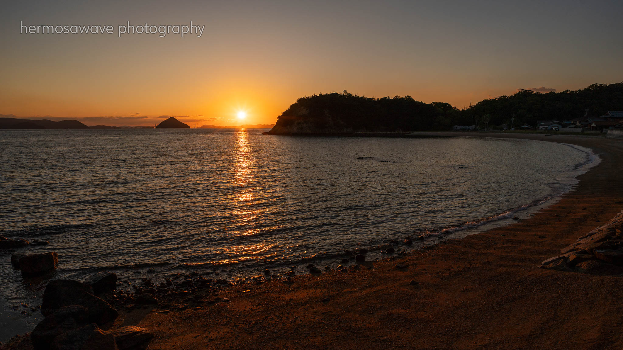 Naoshima Sunset・直島の夕日