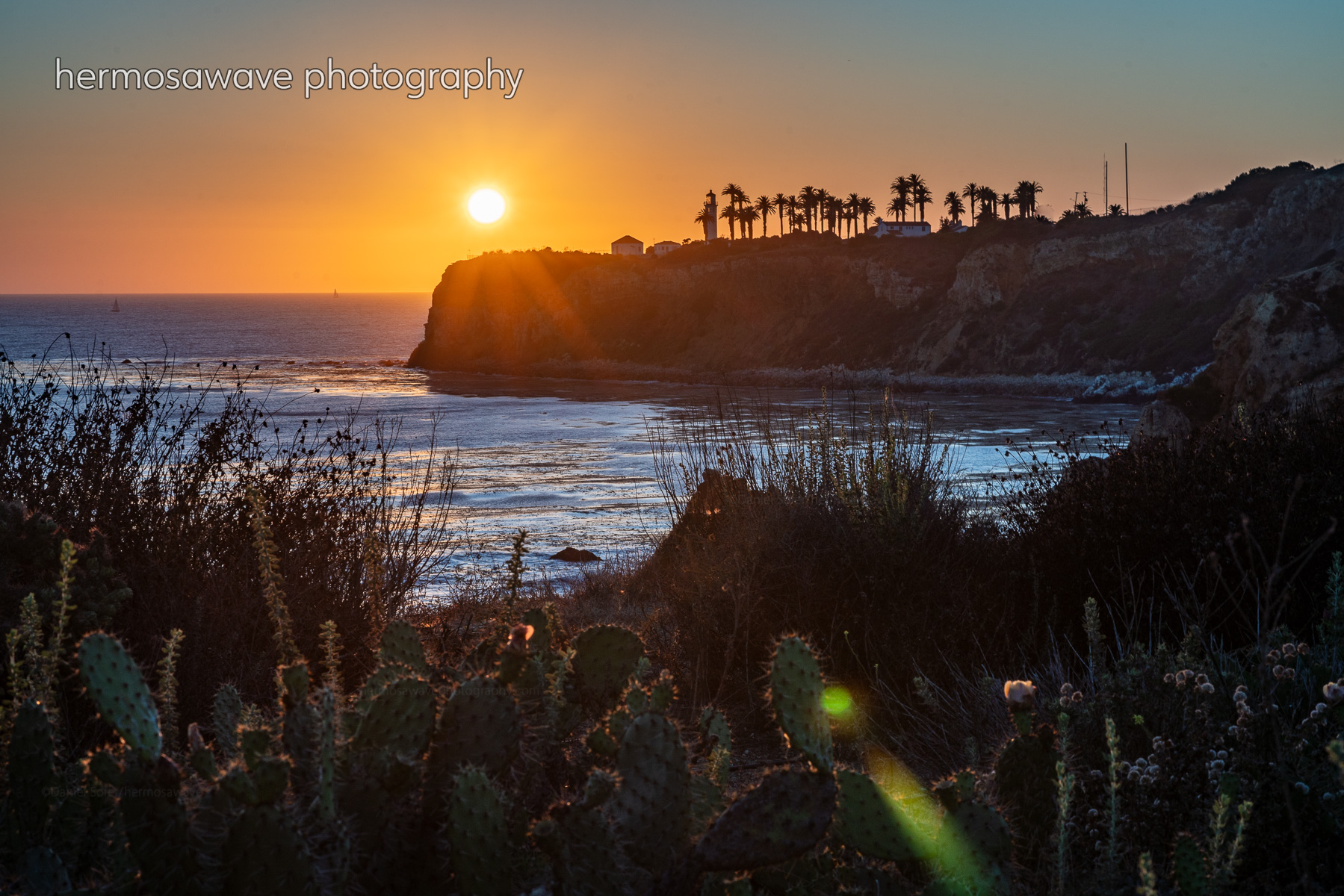 Sunset Along the Cliffs