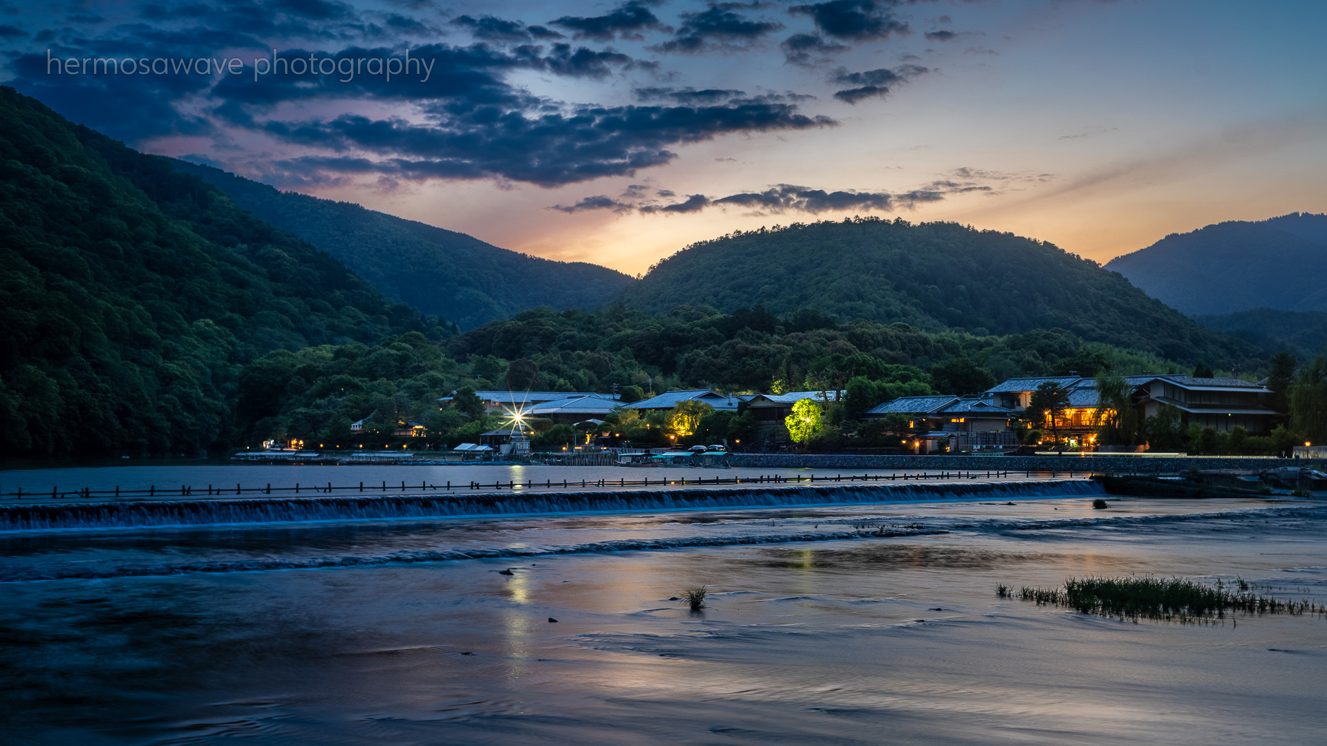 Arashiyama Dusk・夕暮れ嵐山