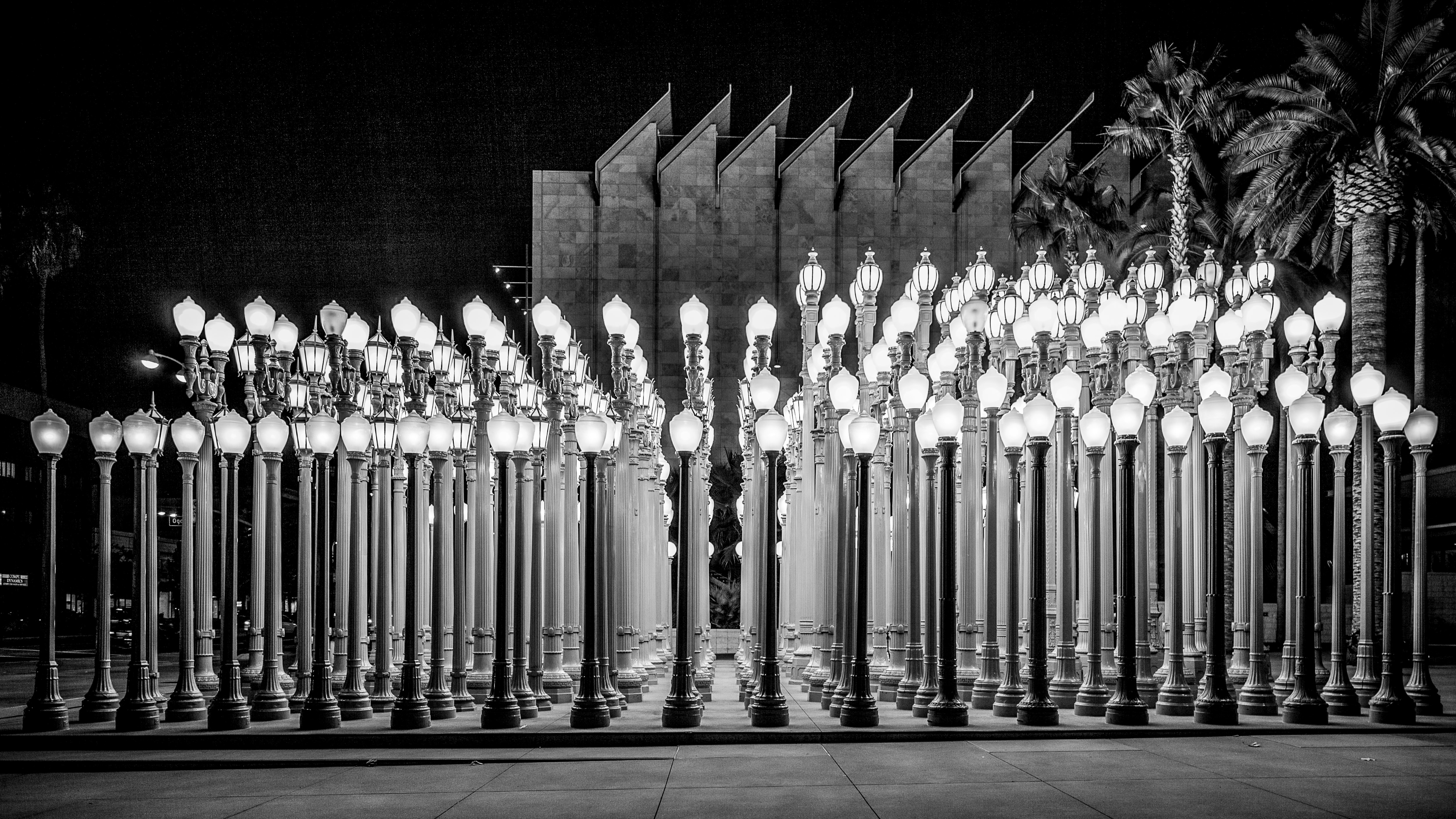 Streetlight Sculpture, Los Angeles, California